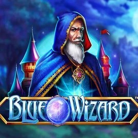Blue Wizard slot logo by Quickspin at BetOnRed CasinoBlue Wizard