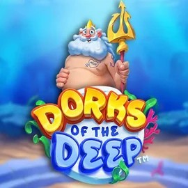 Dorks of the Deep slot logo by Hacksaw Gaming at BetOnRed CasinoDorks of the Deep