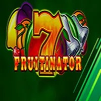 Logo of Fruitinator Jackpot King from Blueprint Gaming at BetOnRed Casino