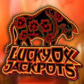 Logo of Lucky Ox Jackpots from Rival at BetOnRed Casino