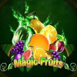 Magic Fruits Deluxe slot logo by Wazdan at BetOnRed CasinoMagic Fruits Deluxe