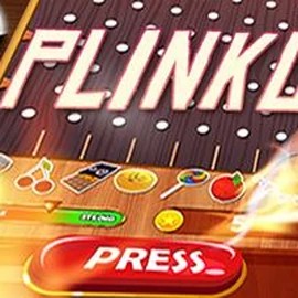 Plinko logo by BGAMING at BetOnRed CasinoPlinko